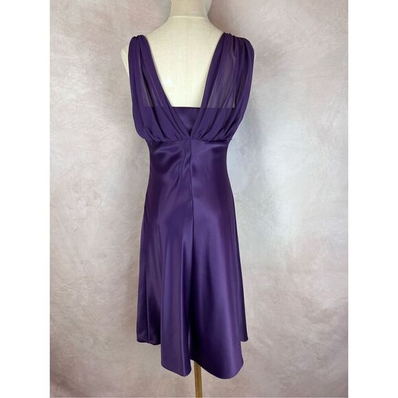 Vintage Purple Gown 90s Y2K Fairy Grunge Vibes - Picture 2 of 7